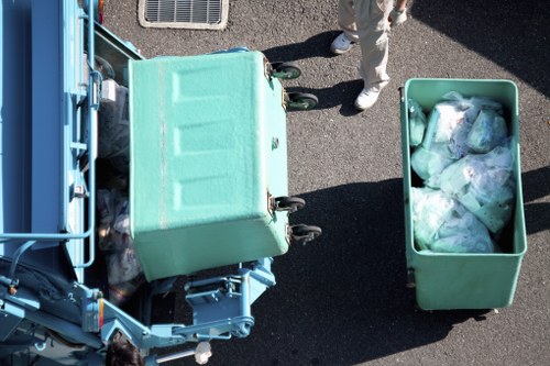 Technological systems optimizing waste collection routes