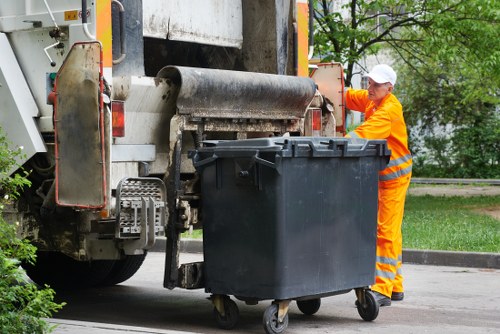 Bulky furniture items ready for responsible disposal