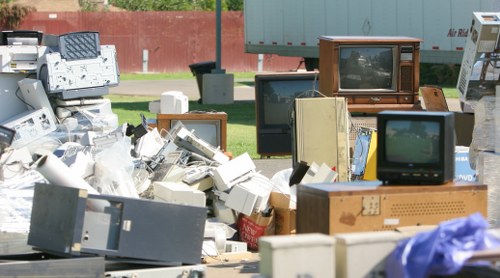 Preparing furniture for disposal in Waddon